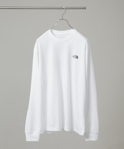 THE NORTH FACE／L／S Back Square Logo Tee