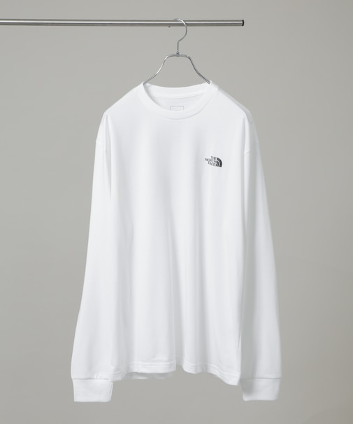 THE NORTH FACE／L／S Back Square Logo Tee