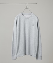 THE NORTH FACE／L／S Back Square Logo Tee