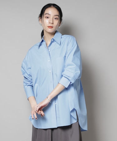 バッククロスオーバーシャツ