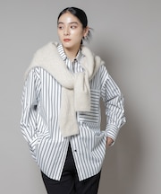 バッククロスオーバーシャツ