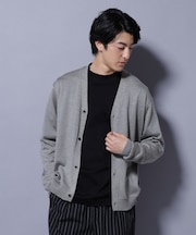 タスマニアミックスベーシックカーディガン