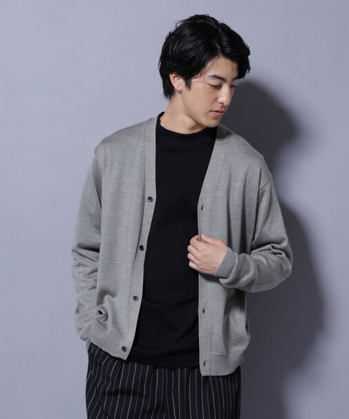 タスマニアミックスベーシックカーディガン