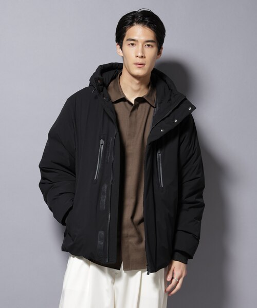26日まで限定出品‼️【美品】ナノユニバース LIMONTA ショートダウン 西川 ダウン (R)」ソロテックス ショート ダウン