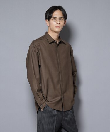｢Gavante｣ ドライギャバレギュラーカラーシャツ