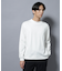 「FORMAL JERSEY」モックネックカットソー長袖