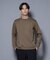 「FORMAL JERSEY」モックネックカットソー長袖