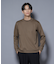 「FORMAL JERSEY」モックネックカットソー長袖