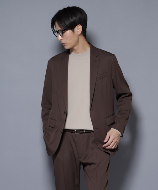 「N JACKET BASIC」シャドーストライプジャケット(セットアップ可)
