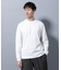 アンチスメルクルーネックTシャツ 長袖