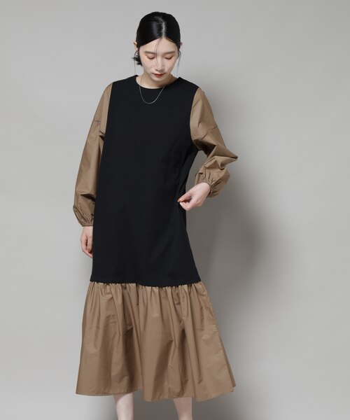 BEAUTY&YOUTH BEAUTY&YOUTH 異素材コンビ オールインワン UNITED