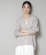毛玉抑制ニットカーディガン(セットアップ可)