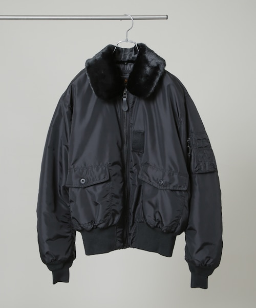ALPHA INDUSTRIES／別注 ALPHA FLIGHT JACKET｜ナノ・ユニバース