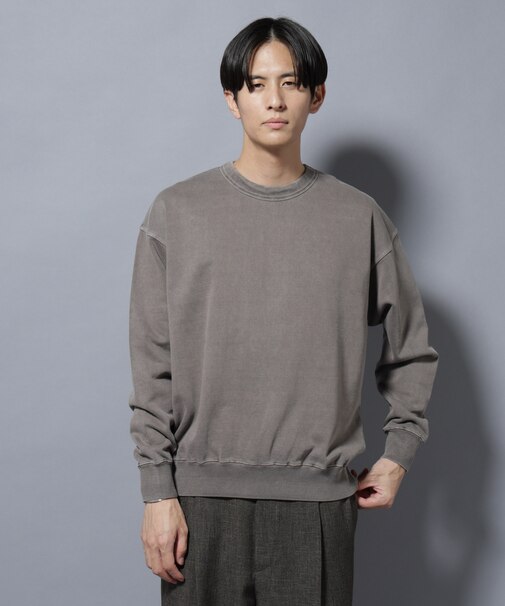 ヴィンテージライク クルーネックスウェット