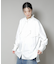Sara mallika／COTTON PINTUCK LACE BLOUSE