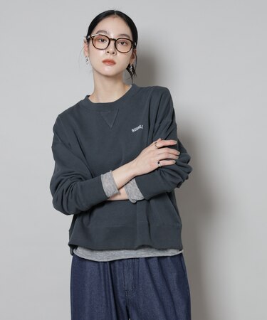 RUSSELL ATHLETIC／別注 Mini Logo Crewneck Sweat
