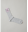 MARCOMONDE／glitter ribbed socks 20