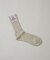 MARCOMONDE／glitter ribbed socks 20