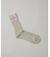 MARCOMONDE／glitter ribbed socks 20
