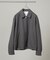 ATON／BACK SATIN HARRINGTON JACKET