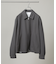 ATON／BACK SATIN HARRINGTON JACKET