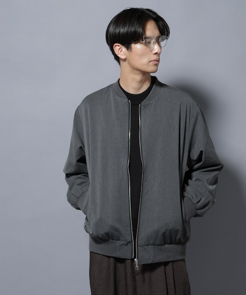 ナノ・ユニバース/ブルゾン・スタジャンの通販｜&mall（アンドモール