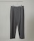 ATON／BACK SATIN STANDARD PANTS