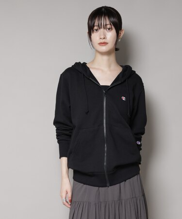 Champion／ZIP HOODED SWEATSHIRT