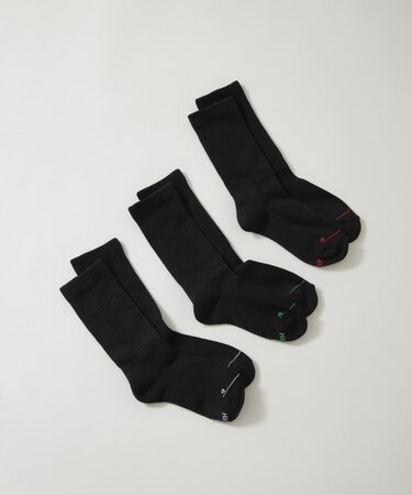 Hanes／Hanes×DODOJEAN  クルーソックス 3P