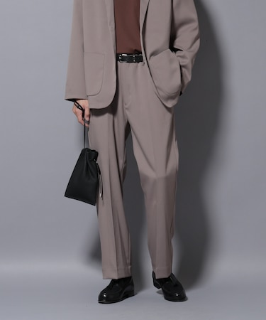 リラックスストレートスラックス(セットアップ可)