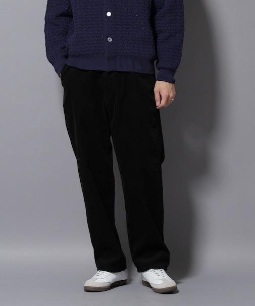 コーデュロイイージーバギーパンツ