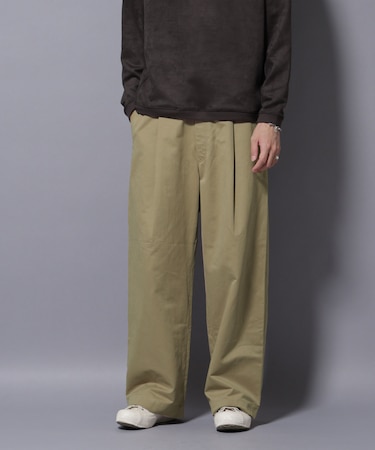 オイルドライクバギーパンツ