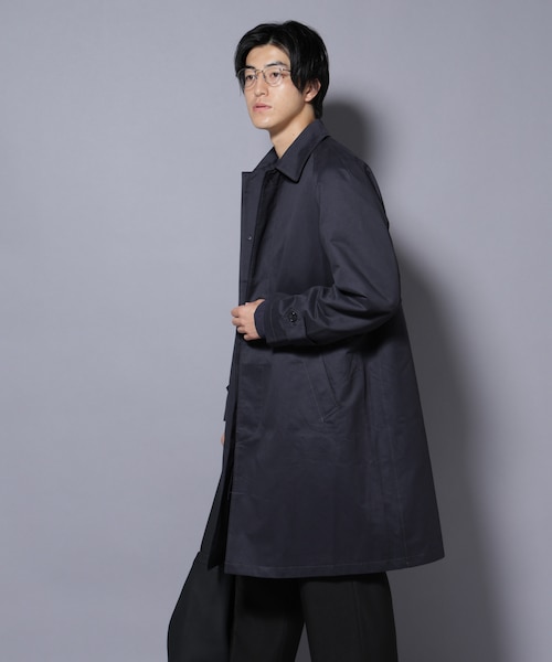 YLEVE／WOOL MOSSER PEA COAT｜ナノ・ユニバースの通販｜&mall（アンド