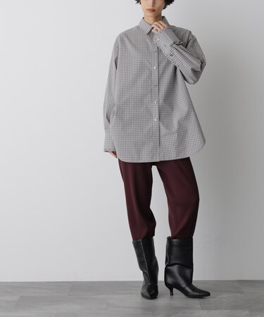 「STEVELOUR」裾リブニットパンツ