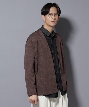 フェードカラーカーディガン