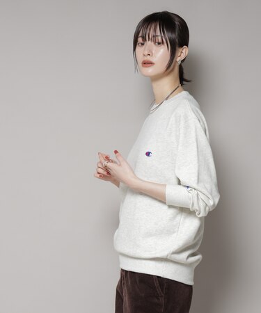 Champion／CREW NECK SWEATSHIRT
