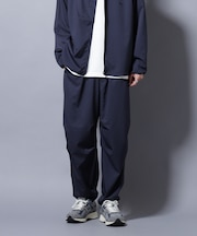 「NJ／CLUB」ワンポイントロゴトラックパンツ