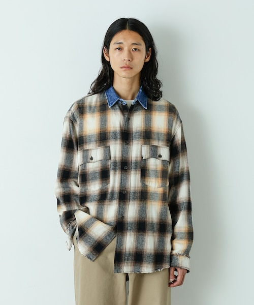 超希少VINTAGE オンブレチェックウールジャケット 50s Pendleton
