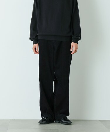 ｢HOTEL PALACE｣ ワイドストレートコーデュロイパンツ