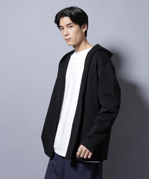 ダンボール 着流しフーディー