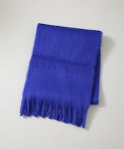 ボリュームフリンジマフラー ／ ソリッド