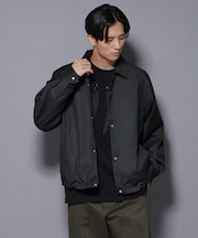 DELEGANTE エアリーサキソニーコーチジャケット