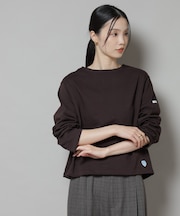 ORCIVAL／CREW NECK L／S P.O.