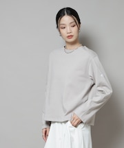 ORCIVAL／CREW NECK L／S P.O.