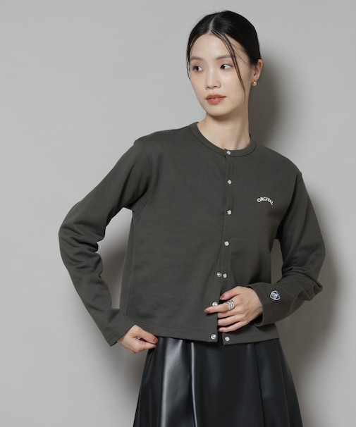 ORCIVAL／CREW NECK CARDIGAN