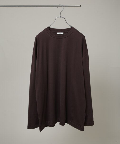 ATON／SUVIN 60／2 OVER SIZED L／S Tee
