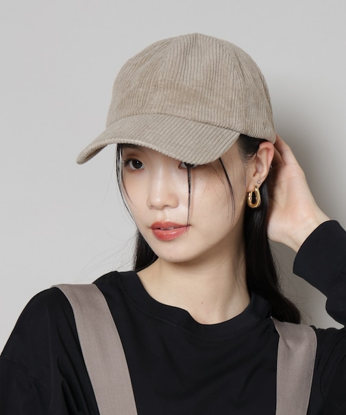 Healthknit／別注コーデュロイキャップ