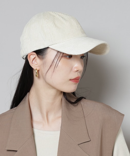 Healthknit／別注コーデュロイキャップ