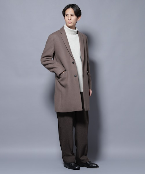ウール／Nメルトンチェスターコート｜ナノ・ユニバースの通販