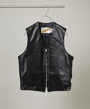 Schott／193V LEATHER VEST